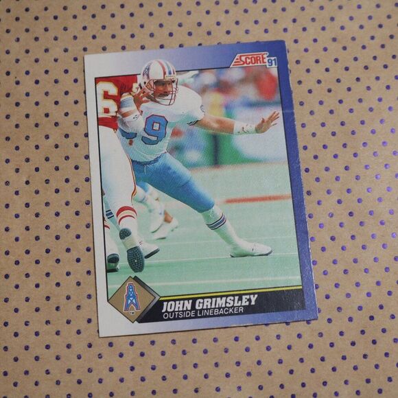 John Grimsley #54 Football Card - Picture 1 of 2